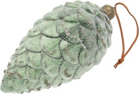 Bombka Frosted Pinecone 18 cm