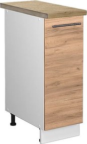 Szafka apteczna złoty dąb energetyczny 30x60x82 fame-line