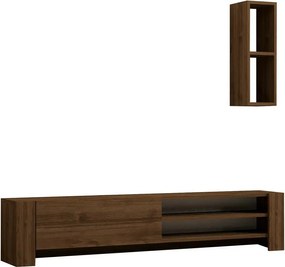 Telewizor z półką Naz Walnut