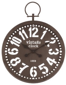 Zegar ścienny wskazówkowy VINTAGE, Ø 45 cm