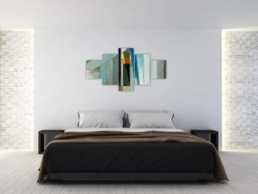 Obraz - Abstrakcja (125x70 cm)