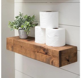 Półka ścienna RAF 9x60 cm świerk