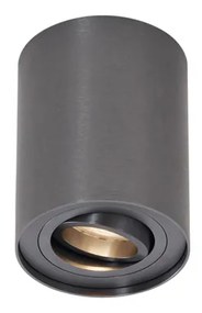 Nowoczesny podtynkowy reflektor metaliczny GU10 50 mm, regulowany - Rondoo Up