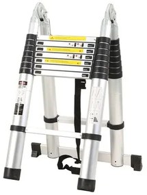 Drabina teleskopowa, 2 x 2,5 m, XXL