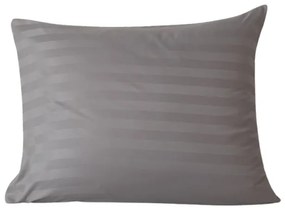 Poszewka na poduszkę JASMINE 70x90 cm jasnoszara, hotelowa kieszeń