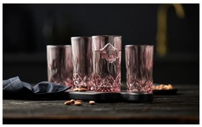 Szklanki zestaw 4 szt. 380 ml Highball Sorrento – Lyngby Glas