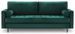 Morska aksamitna sofa Milo Casa Santo, 219 cm