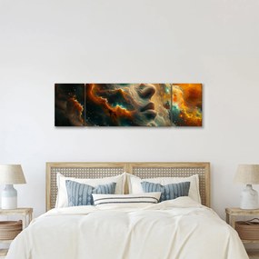 Obraz - Twarz w kosmosie (170x50 cm)