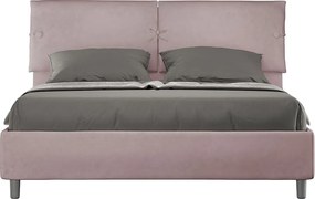 Łóżko bez stelaża tapicerowane 160x190 microfibra Kolor lawendy Sleeper