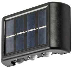 Rabalux 77024 zewnętrzna lampa solarna Kangton, czarny