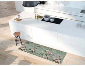 Jasnozielony chodnik odpowiedni do prania 52x100 cm Ricci Monet – Universal