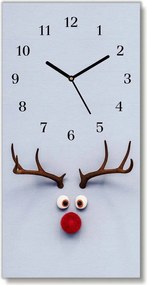 Zegar ścienny Renifer Rudolf Świeta