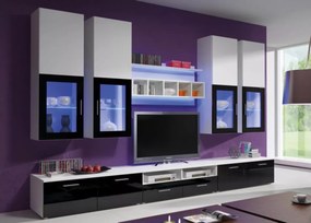 Meblościanka Verta – nowoczesny design i stylowe oświetlenie LED
