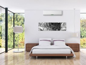 Obraz - Egzotyczny ogród (170x50 cm)