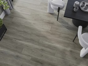 Mexen Riverdale próbka paneli winylowych SPC 6,5 mm, podkład IXPE 1,5 mm, 4 V-Fuga, Dąb - F1052-S