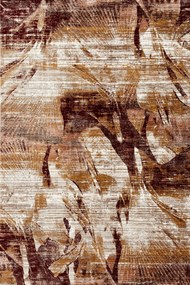 Dywan vintage Vivaldi abstrakcja brązowy 140 cm x 190 cm