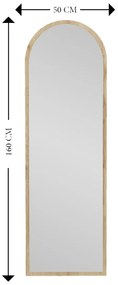 Lustro Emma Natural 50 x 160 cm
