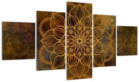 Obraz - Mandala radości (125x70 cm)