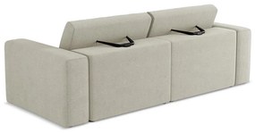 Beżowa sofa modułowa 224 cm Kalea – Makamii