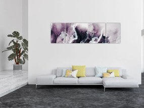 Obraz - Fioletowy marmur N⁰2 (170x50 cm)