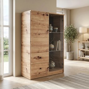Komoda NATURIO 80 cm do Salonu Sypialni Dąb artisan