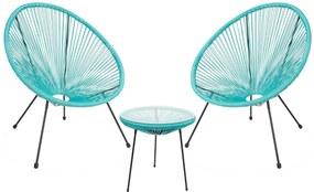 Zestaw mebli ogrodowych Acapulco 2 krzesła + stolik TURKUS