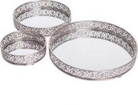 Komplet tac Judith 3szt. silver