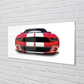 Szklany Panel Sportowe auto czerwone