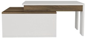 Stolik konferencyjny Kolarado White Walnut