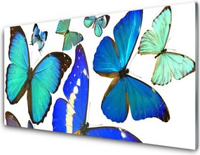 Szkło do Kuchni na Ścianę Taniec Motyli na Wietrze