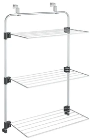 Wisząca suszarka na pranie w kolorze srebra 11 m Gale – Metaltex