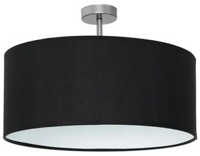 Czarna metalowa lampa sufitowa - K370-Sazu