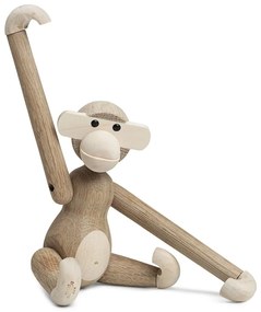 Figurka z litego drewna Kay Bojesen Denmark Monkey Solid