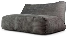 Ciemnoszary sztruksowy worek do siedzenia Sofa Tube 160 – SLOWDOWN