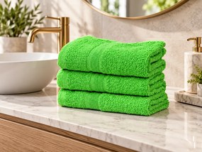Ręcznik kąpielowy SOFT 70x125 cm zielony, 100% bawełna