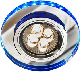 Niebieska oprawa sufitowa typu oczko 18X Z019 E0-W13