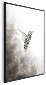 Plakat Etniczny koliber 60x90 cm z ramą czarną bez marginesu ARTGEIST B