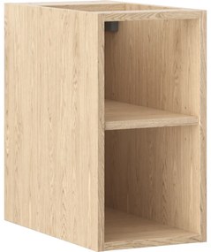 Mexen Box-A szafka otwarta z półką 25 cm, dąb - 91AX2-0250-470-0-81