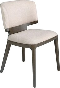 Jasnoszare krzesło z tkaniny 4165 ANGEL CERDA