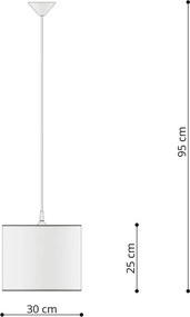 Biała lampa dziecięca Puss – Sollux