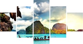 Obraz - Zatoka Phang Nga (125x70 cm)