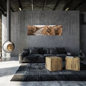 Obraz - Rumuński wulkan (170x50 cm)