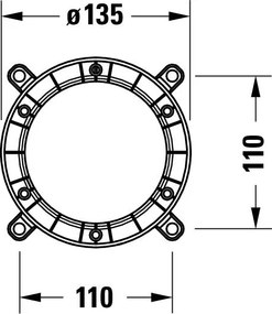 Duravit korpus podtynkowy