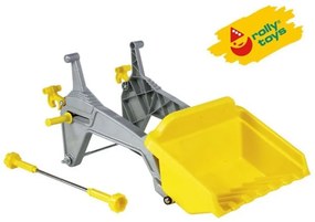 Rolly toys rollykid traktor na pedały john deere z łyżką i przyczepą
