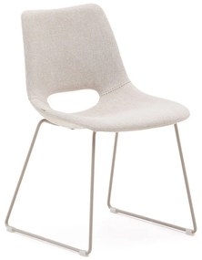 Beżowe krzesło Zahara – Kave Home