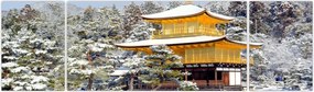 Obraz - Kinkakuji, Japonia (170x50 cm)