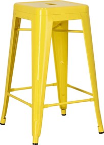 Stołek barowy Paris insp. Tolix 66 cm kolorowy