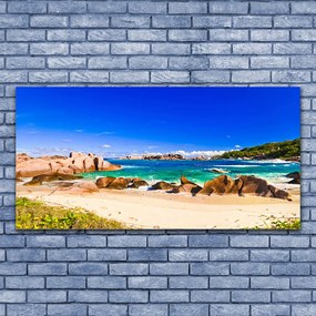 Zdjęcie na płótnie Spokojny Brzeg Morza