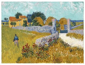 Reprodukcja obrazu Vincenta van Gogha – Farmhouse in Provence, 40x30 cm