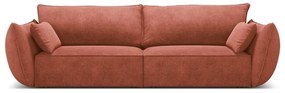 Czerwona sofa 208 cm Vanda – Mazzini Sofas